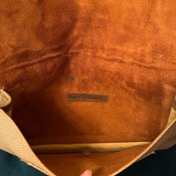 Furst & Mooney Vintage Leather Clutch - Picture 3 of 5